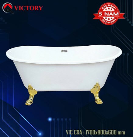 Bồn tắm chân rồng VICTORY CRA 1700