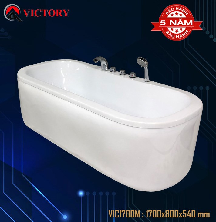 Bồn tắm độc lập VICTORY VIC1700M