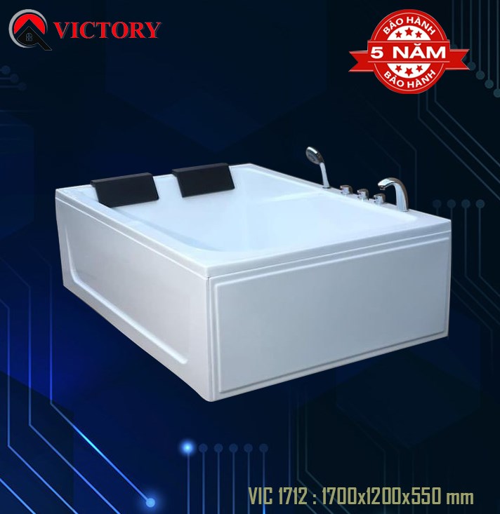 Bồn tắm đôi VICTORY VIC1712