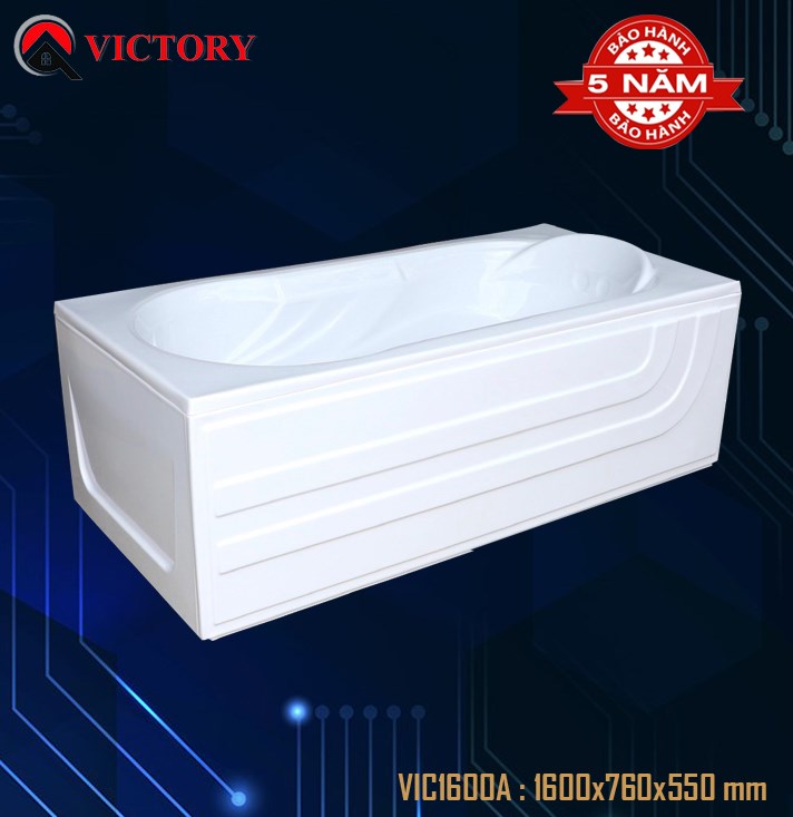 Bồn tắm VICTORY VIC1600A